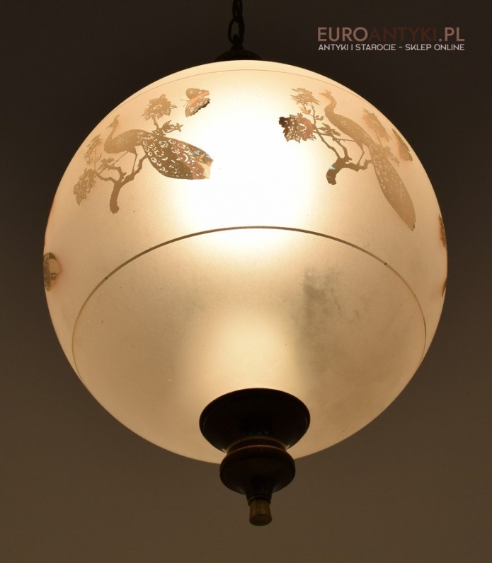 lampa szklana kula lampa szklana kula